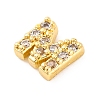 Rack Plating Brass Micro Pave Cubic Zirconia Cabochons KK-F874-04G-M-2