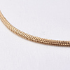 Soldered Brass Round Snake Chain X1-CHC-L002-02-2