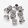 Tibetan Style Alloy Tube Bails LF8011Y-1