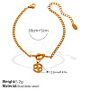 304 Stainless Steel Twelve Constellation Knot Charm Bracelets for Unisex WG096DB-06-1