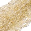Natural Lemon Quartz(Heated) Beads Strands G-G288-B01-01-2