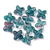 794Pcs Two Tone Transparent Acrylic Beads MACR-K359-24C-1