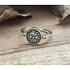 Zinc Alloy Finger Two Sided Rotatable Finger Rings FS-WG6AB10-03-2