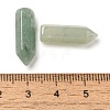 Natural Green Aventurine Pointed Pendants G-C158-05L-3