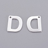 201 Stainless Steel Charms STAS-L232-007D-2