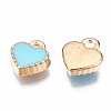 Alloy Enamel Charms ENAM-S121-164-RS-4