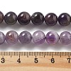 Natural Amethyst Beads Strands G-G779-8MM-05A-4