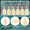Unicraftale 10Pcs Fashionable 304 Stainless Steel Lady of Guadalupe Pendants STAS-UN0041-52-5