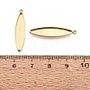 304 Stainless Steel Pendant Cabochon Component STAS-Q113-18B-G-3