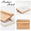 Wooden Slant Back Necklace Organizer Display Trays NDIS-WH0017-02A-4