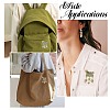 3Pcs 3 Colors Knitting Zinc Alloy Lapel Pins for Backpack Clothes JEWB-CJ0003-56-7