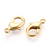 Brass Lobster Claw Clasps KK-YW0004-01C-G-2