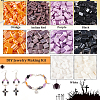  DIY Halloween Tile Bracelet Making Kit DIY-NB0008-72-4