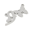 Non-Tarnish 304 Stainless Steel Pendants STAS-L279-002P-I-2