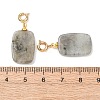 Natural Labradorite Pendant Decorations G-G461-01G-07-3