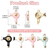 16Pcs 4 Colors Alloy Enamel Pendants FIND-YW0005-95-2