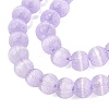 Glass Imitation Cat Eye Beads Strands GLAA-N075-01A-04-3