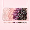 200Pcs 5 Colors Plating Acrylic Beads OACR-FS0002-03-9