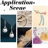 Acrylic & Glass Round Beads CCG-PH0001-03-5