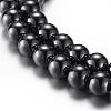 Magnetic Synthetic Hematite Bead Strands G-A165A-6mm-1