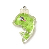 Marine Animal Series Resin Pendants RESI-Q012-01E-01-1