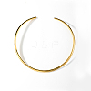 Stainless Steel Simple Thin Collar Necklace VA8858-1