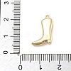 Brass Micro Pave Clear Cubic Zirconia Pendants LS-KK-D283-34G-02-3