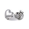 Non-Tarnish 304 Stainless Steel Stud Earrings EJEW-Q381-01P-2