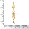 Brass Micro Pave Clear Cubic Zirconia Pendants LS-KK-D101-01C-G-3