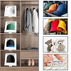 Foldable Cardboard Gift Cap Storage Boxes with Clear PVC Window LS-CON-WH0099-67A-5