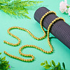 150Pcs 2 Strands Electroplate Glass Beads Strands EGLA-TA0013-57B-5