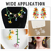 320Pcs 16 Colors Transparent Acrylic Beads TACR-AR0001-31-5