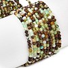 Natural Chrysoprase Beads Strands G-RM250104-B6-2