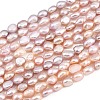Natural Cultured Freshwater Pearl Beads Strands PEAR-L033-30B-2