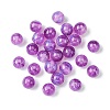 25Pcs Round Imitation Cat Eye Resin Beads RESI-FS0001-65C-1