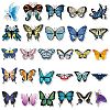 Butterfly Waterproof Self Adhesive PVC Stickers PW-WG1BC4D-01-2
