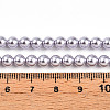 Baking Paint Pearlized Glass Pearl Bead Strands HY-N002-5mm-A04-5