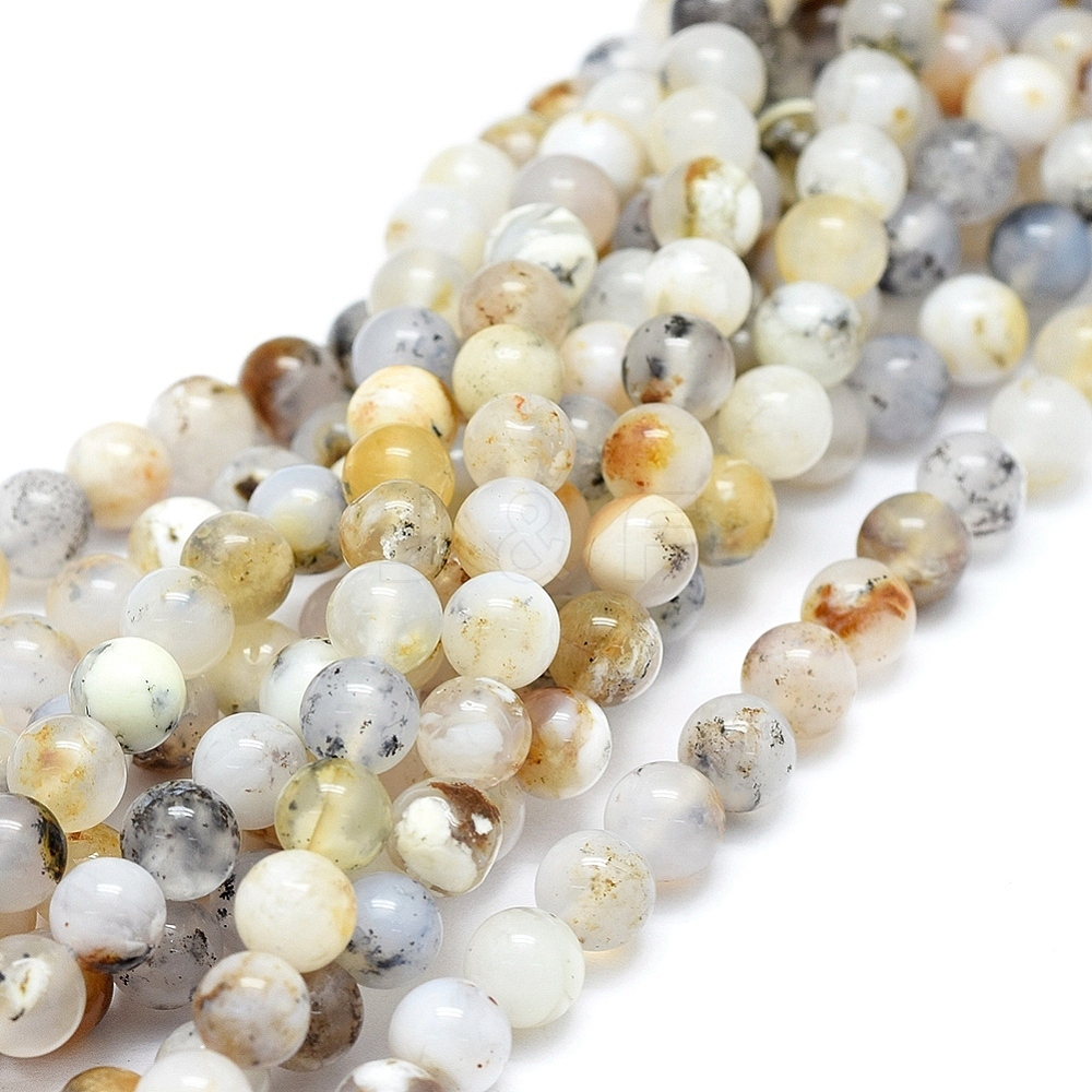 Wholesale Natural Australia Marine Chalcedony Beads Strands ...