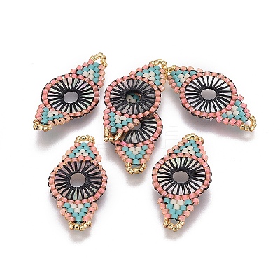 MIYUKI & TOHO Handmade Japanese Seed Beads Links SEED-E004-G16-1