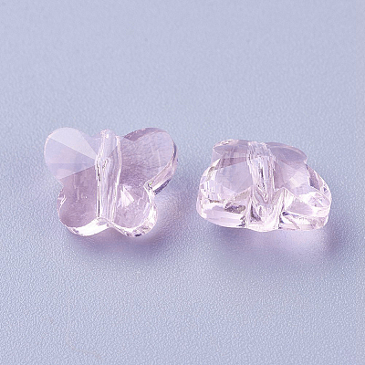 Transparent Glass Beads GLAA-P037-02B-06-1
