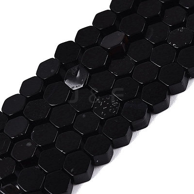 Natural Obsidian Beads Strands GG-N002-02A-01-1