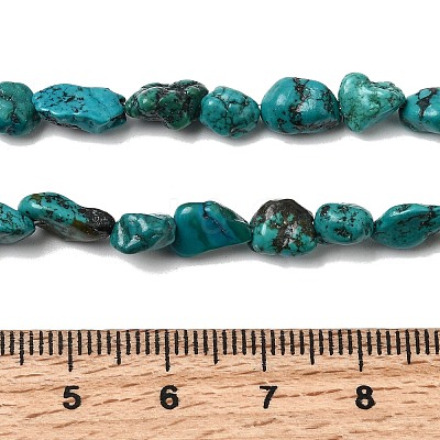 Natural HuBei Turquoise Bead Strands G-H345-A01-11-1