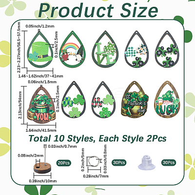 DIY Jewelry Making Earring Kits DIY-SC0029-23-1