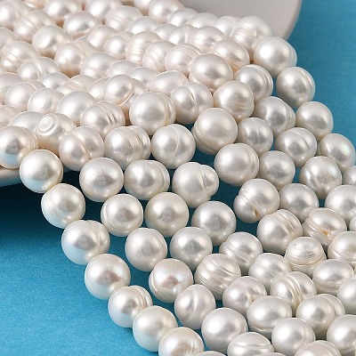 Natural Cultured Freshwater Pearl Beads Strands PEAR-L034-18D-1