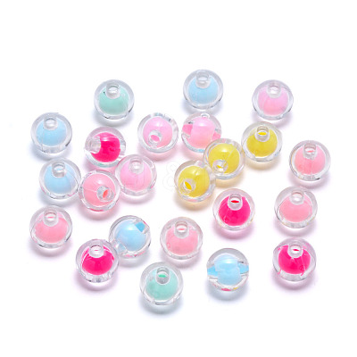Transparent Acrylic Beads TACR-S135-002-1