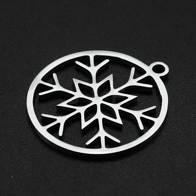 Non-Tarnish Christmas 201 Stainless Steel Pendants STAS-R111-JA694-1