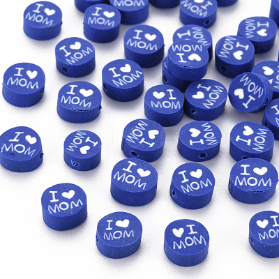 Handmade Polymer Clay Beads X1-CLAY-T019-11C-1