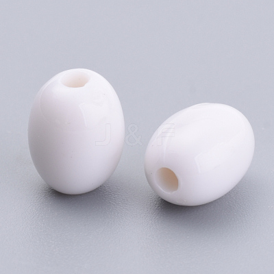 Opaque Acrylic Beads SACR-S300-08A-01-1