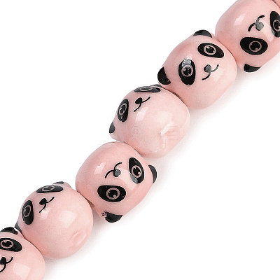 Handmade Porcelain Beads Strands PORC-P029-02D-1
