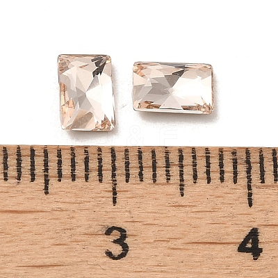 Glass Rhinestone Cabochons RGLA-P037-12A-D261-1
